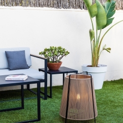 Торшер бежевый Akane