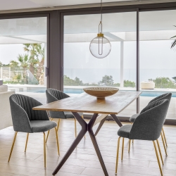 Стол Amethyst 160х90 античный дуб