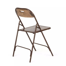 Складной стул Augusta с деревянным сиденьем