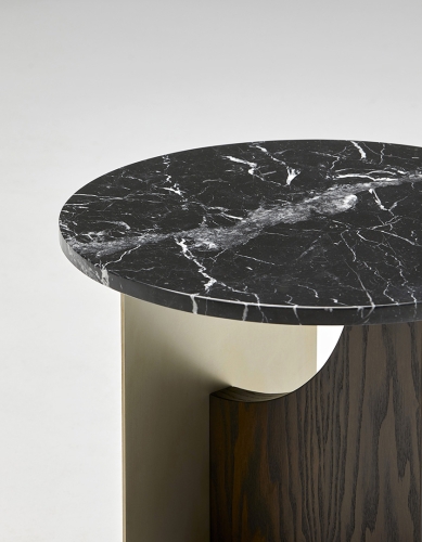 Приставной столик Chorus -  MIDIGHT WOOD FINISH