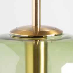 Подвесной светильник Micah зелено-золотой