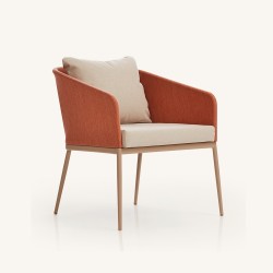 Низкое уличное кресло Senso