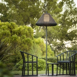 Плетеный абажур Hue W70