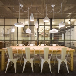 Подвесной светильник Pleat Box 13 белый