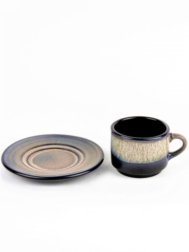 Чайная пара керамическая 2шт Terra Design TKCapN2205