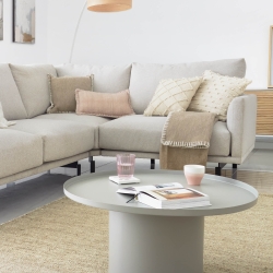 Чехол на подушку Kerenise из шерсти и хлопка, белый цвет 45 x 45 см