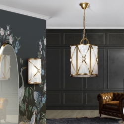 Люстра Esparta 3L золотая