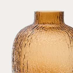 Shali Ваза из коричневого стекла 23,5 см