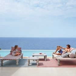 Ковер GL Diagonal almond-blue 90x200 см