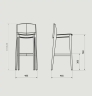 Барный стул Isa 141B