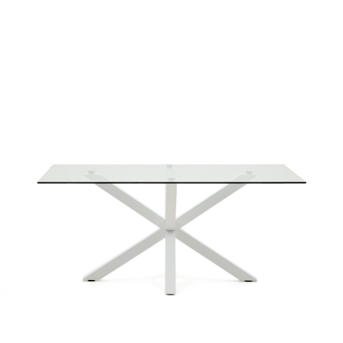 Стол Arya 160x90 стекло белый