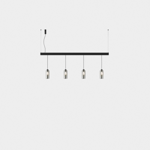 Подвесной светильник для трека Deltatrack ø10 тонированный