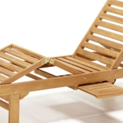 Шезлонг Teka на колесиках