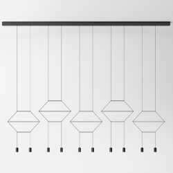 Люстра Wireflow lineal 0330 1-10V 2700 K