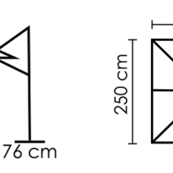 Зонт Voyager T1 ANTHRACITE  -  LIGHT GREY