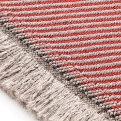 Ковер GL Diagonal almond-red 90x200 см