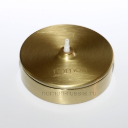 Часы Nomon  MERLIN 4 GOLD+WENGE N 155 (венге+латунь). D=155см