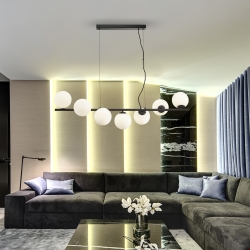 Подвесной светильник Inoa 7L черный-опал