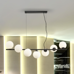 Подвесной светильник Inoa 7L черный-опал