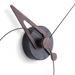 Настенные часы Pico орех-черный