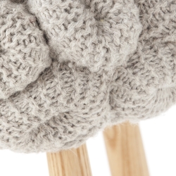 Табуретка Knitted Stools Grey