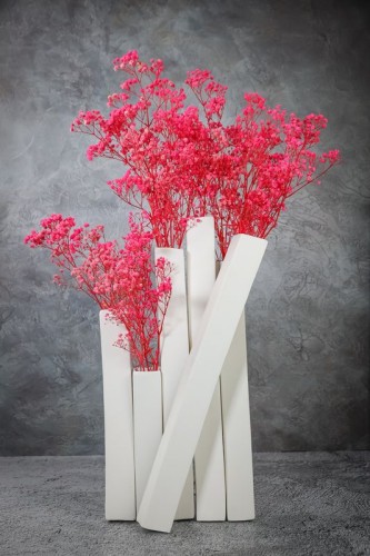 Ваза для сухоцветов и искусственных цветов керамика