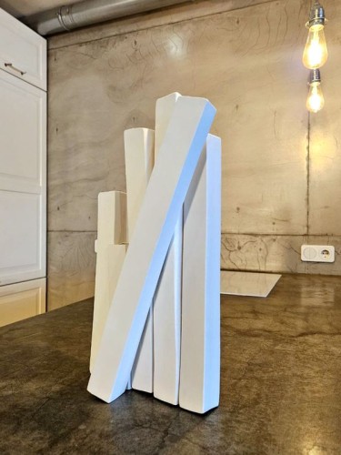 Ваза для сухоцветов и искусственных цветов керамика