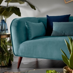 Чехол на подушку Jolie 30x50 бирюзовая ткань