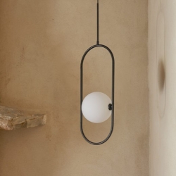 Подвесной светильник Abbacus черный 1L