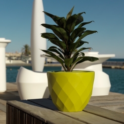 Кашпо Vases Nano матовое фисташковое 12см