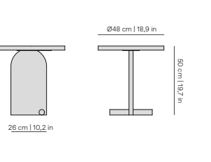 Стол MESAS NOVA 1 Oak/Black