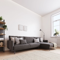 Чехол для подушки Galene 30 x 50 cm черный