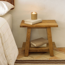 Подставка для ног Safara из переработанного тика 50 x 32 см