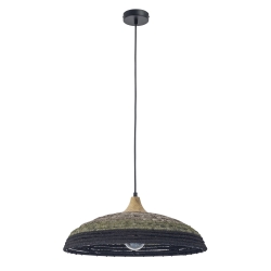 Люстра IP20 Korg E27 15 Light wood Black DE-0203-NAT