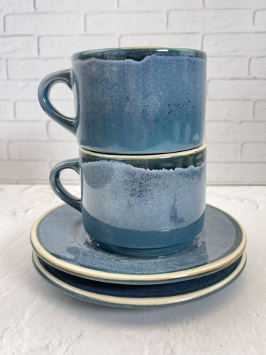 Чайная пара керамика набор на 2 персоны Terra Design TKCapN2203