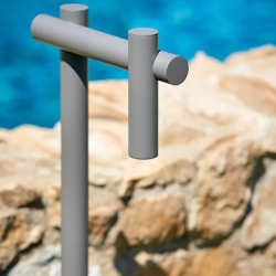 Уличный светильник Tik TIK_4098X каменно-серый