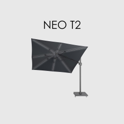 Зонт NEO T2 LED 300x300 Taupe