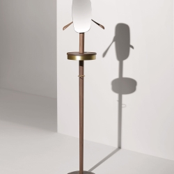 Напольная вешалка GALAN W (орех)