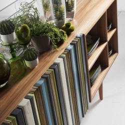 Тумба под ТВ Reina 190 см с полками