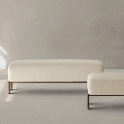 Пуф Jude, отделка MIDNIGHT, обивка  Q1701 STOCKHOLM 02