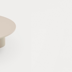 Журнальный столик Totem круглый песочный