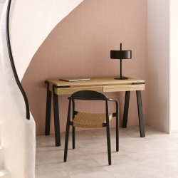 Стул Glynis черный натуральный