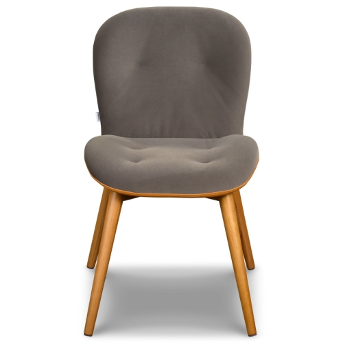 Стул Teodoro SELECTION отделка ткань Elegant 05, шпон ореха