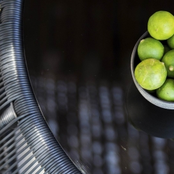 Уличный журнальный столик Spa BLACK