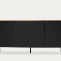 Сервант Arista 4D3Dr черный