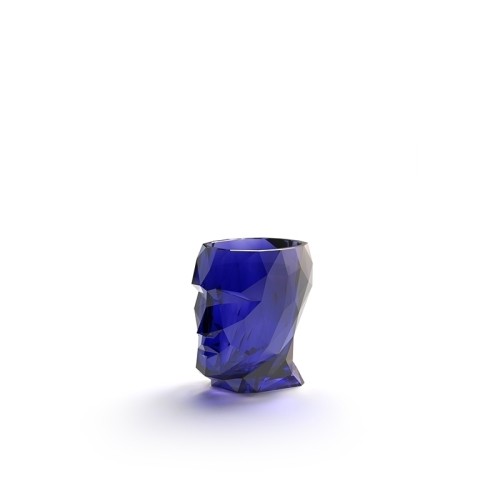Кашпо Adan Nano Glossy сапфировое
