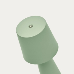 Arenys Маленькая переносная настольная лампа в бирюзовом цвете