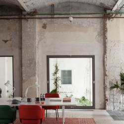 Ковер Blur красный