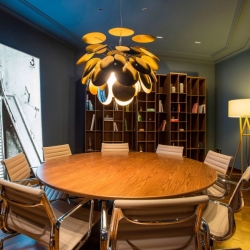 Люстра Discoco 68 бежевая матовая