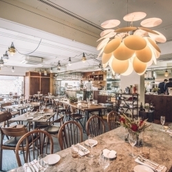 Люстра Discoco 68 бежевая матовая